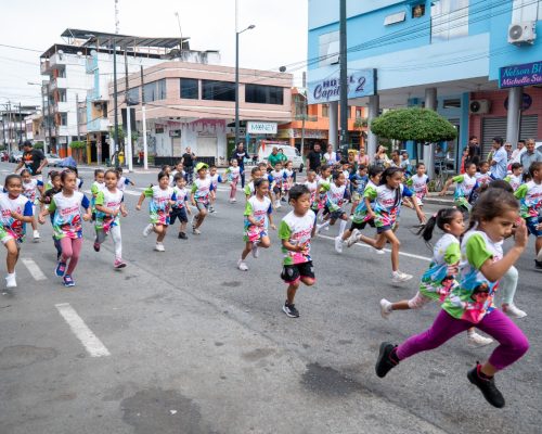 CONMEMORACIÓN DEL DÍA DEL NIÑO RUTA DE LOS DERECHOS CORRIENDO HACIA LA IGUALDAD